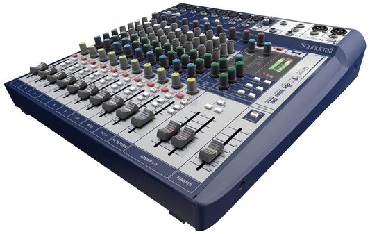 Soundcraft Signature 12 Analog 12-Channel PA Mixer with FX