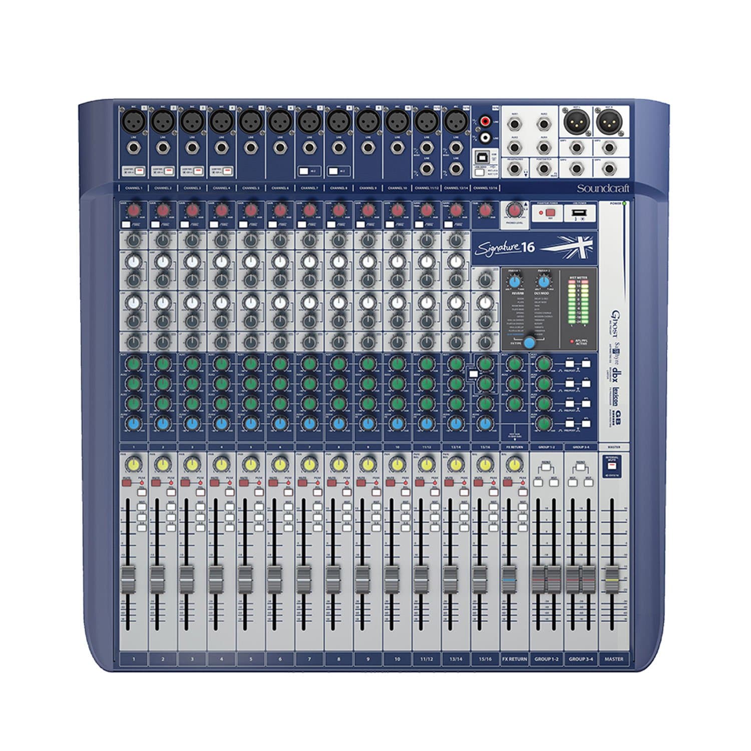 Soundcraft Signature 16 16-ch PA Mixer with FX