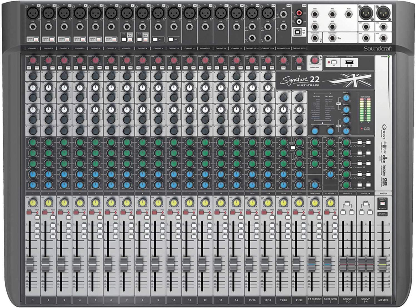 Soundcraft Signature 22MTK 22-Channel Analog Mixer