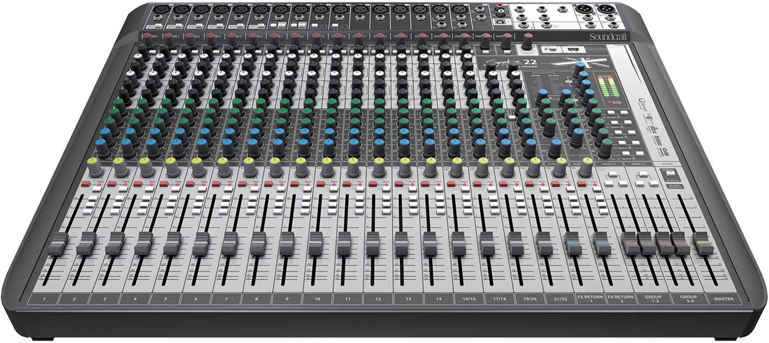 Soundcraft Signature 22MTK 22-Channel Analog Mixer