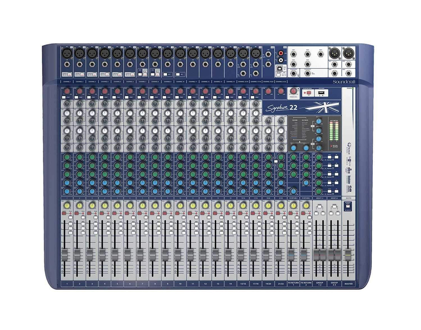 Soundcraft Signature 22 22-Input Analog Mixer with FX