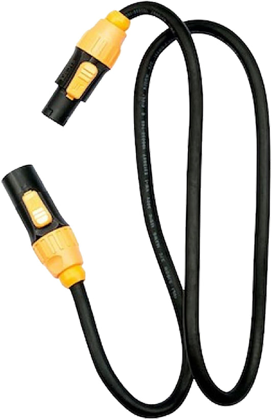 ADJ SIP113 3-Foot IP65 Power Link Cable Male To Female