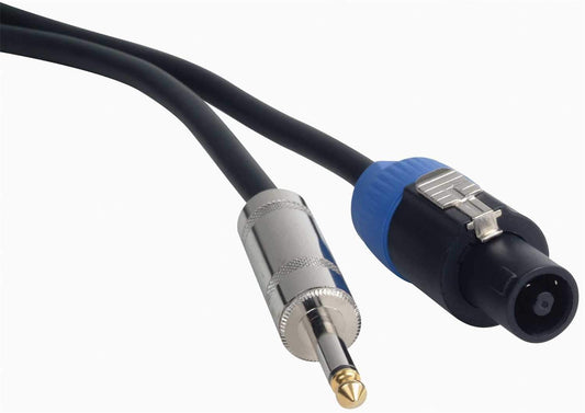 Accu Cable Speaker Cable Speakon To 1/4 In 50 Foot