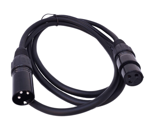 Solena Professional 5ft 3-Pin DMX Lighting Cable