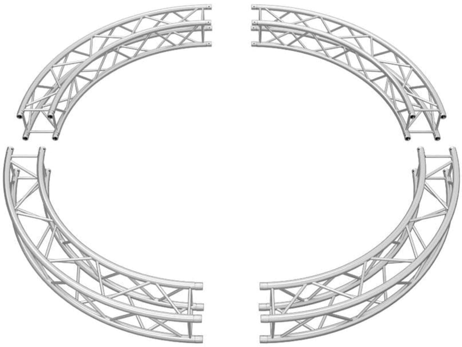 Square 12-In Truss F34 4Arc Circle 6.56Ft (2.0M)