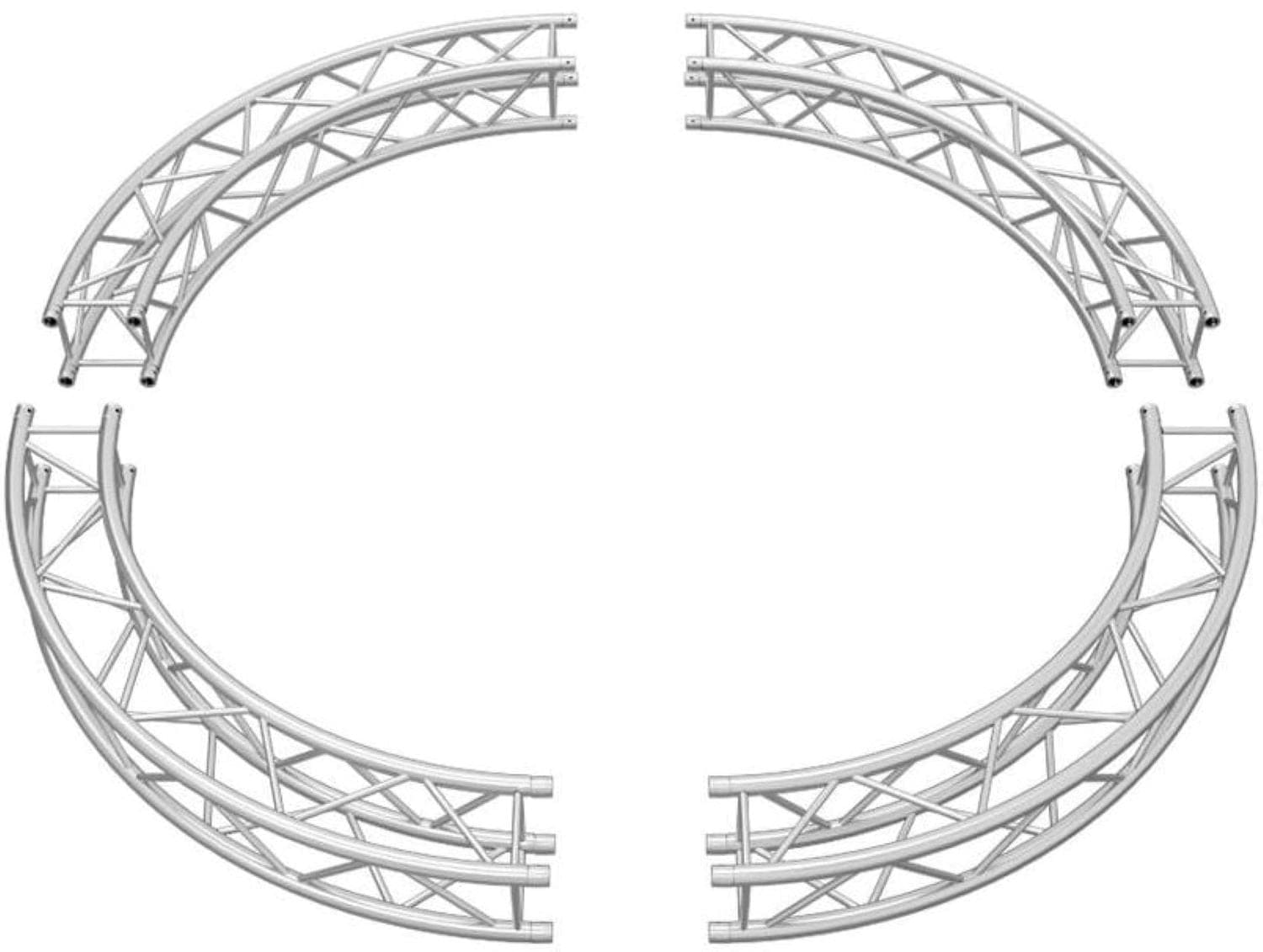 Square 12-In Truss F34 4Arc Circle 9.84Ft (3.0M)