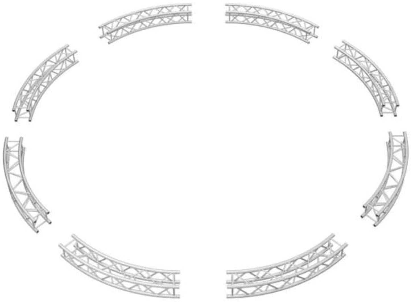 Square 12-In Truss F34 8Arc Circle 19.68Ft (6.0M