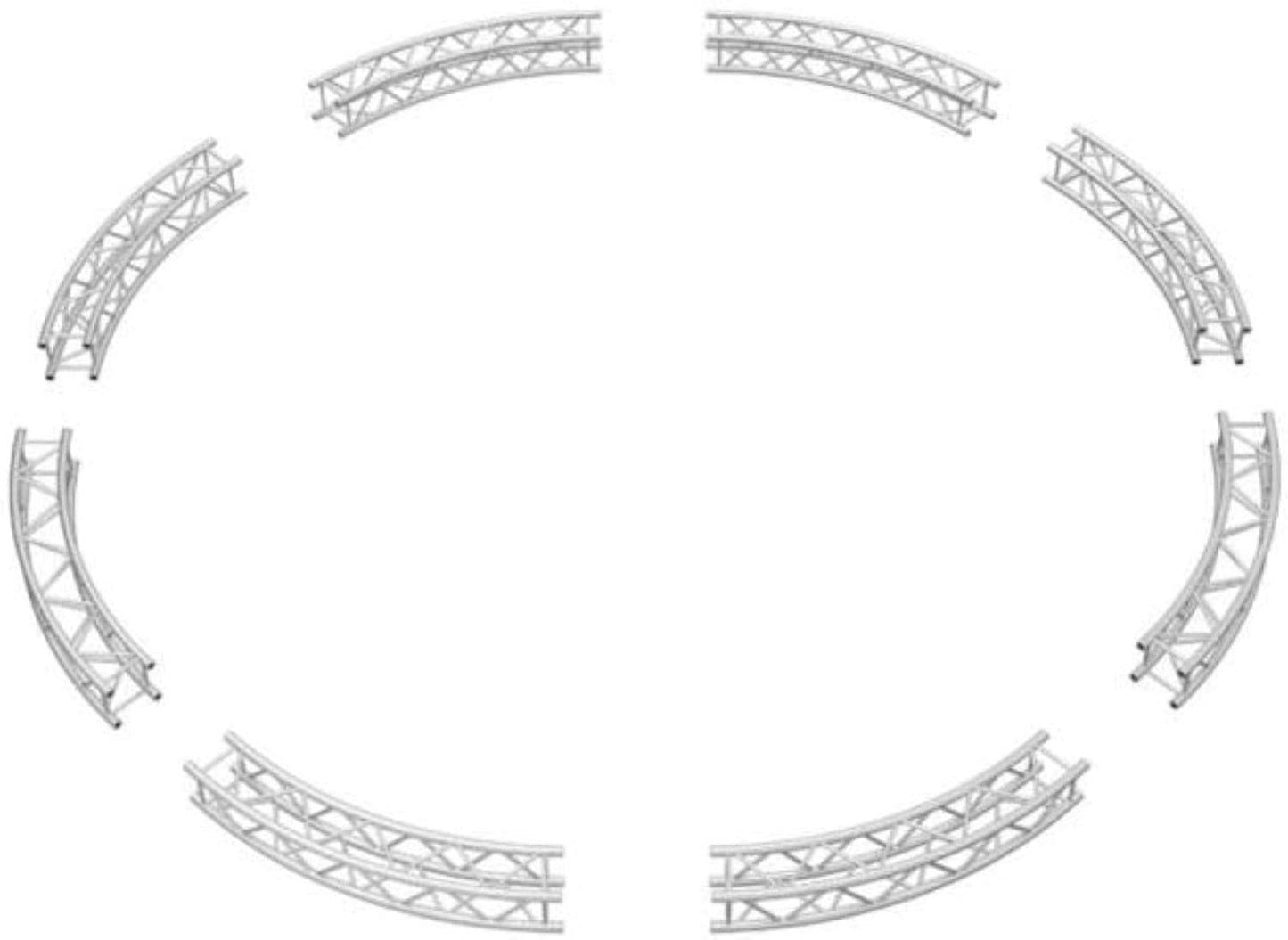 Square 12-In Truss F34 8Arc Circle 22.96Ft (7M)