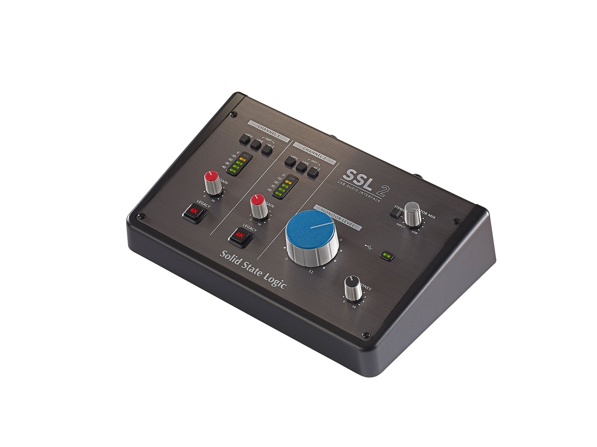 Solid State Logic SSL2 2X2 USB-C Audio Interface with 2 Mic Pre-Amps