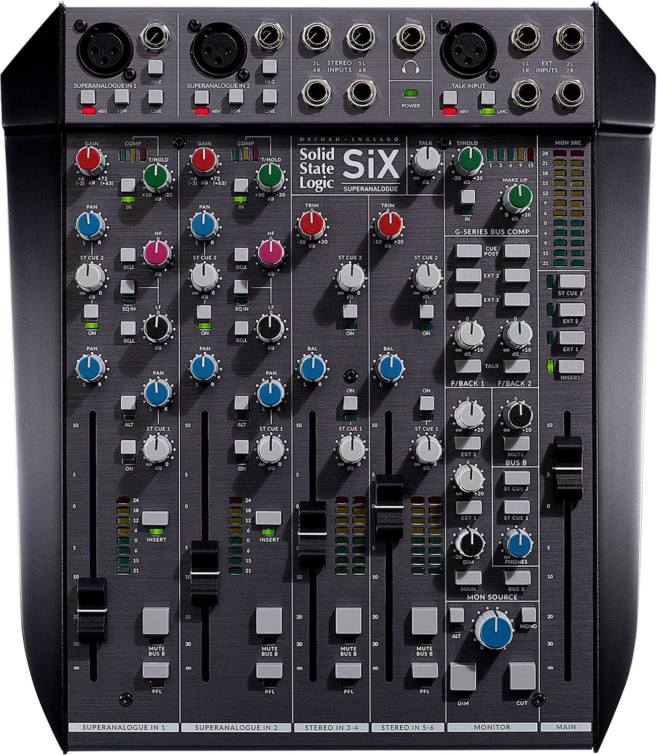 SSL SiX 12 Channel SuperAnalogue Desktop Mixer