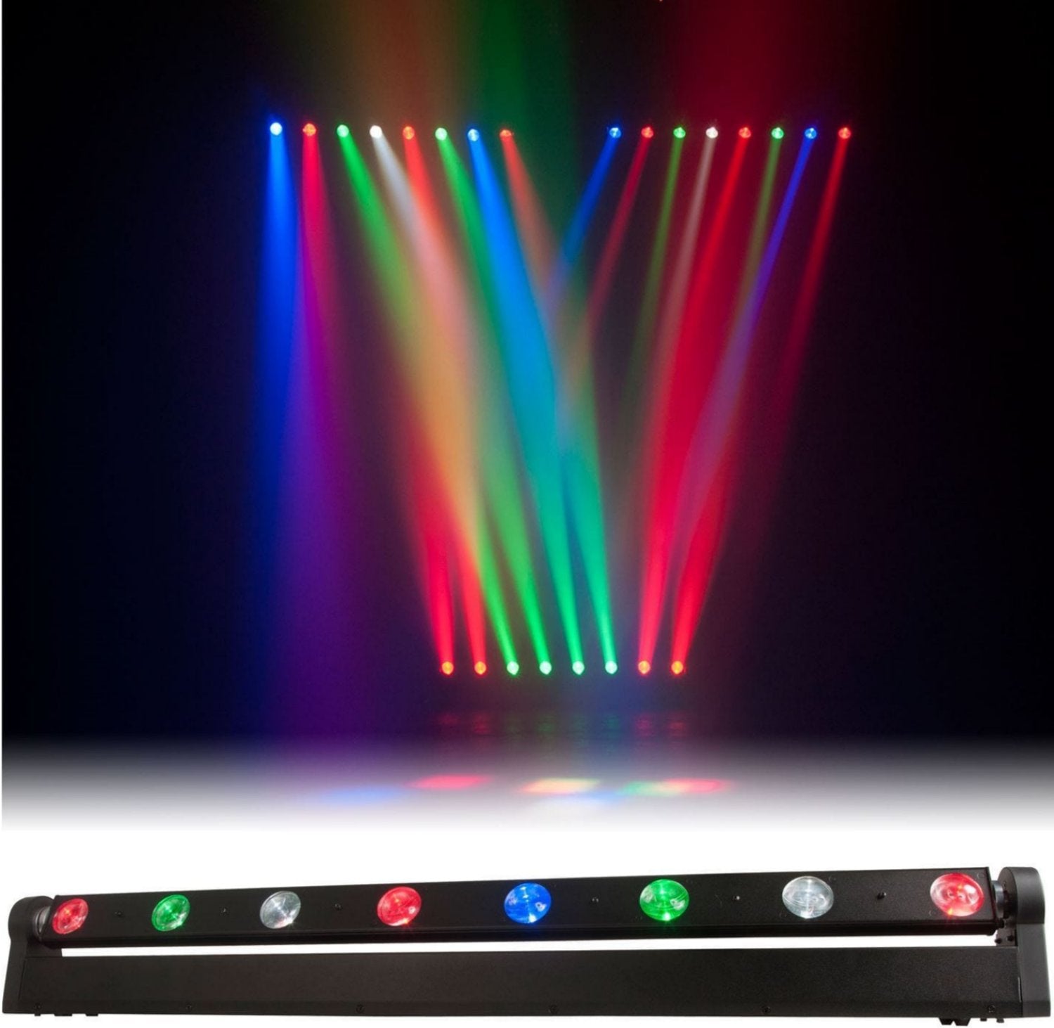 ADJ American DJ Sweeper Beam Quad LED Moving Light Bar