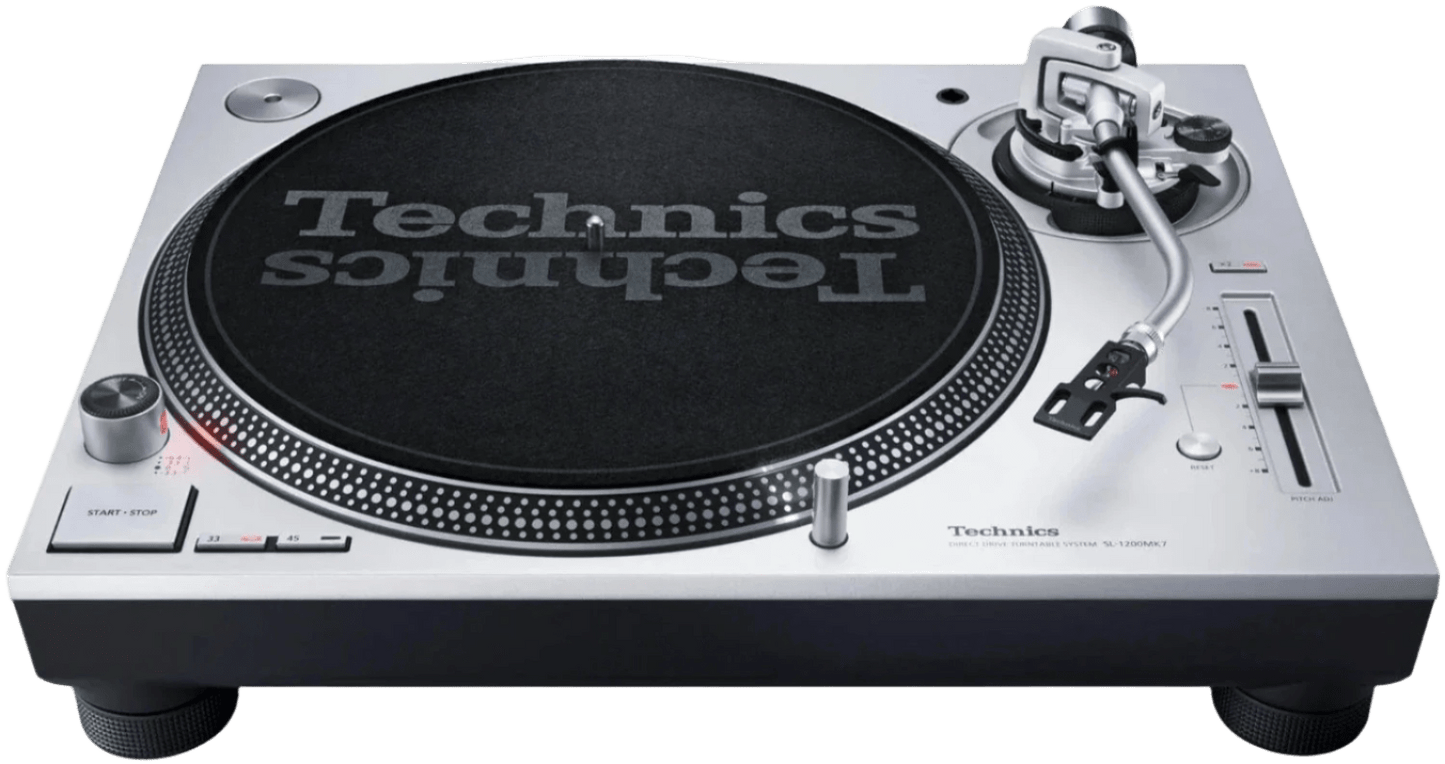 Technics SL-1200MK7S Direct Drive Turntable (Silver)