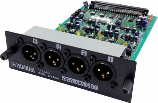 Yamaha MY4DA 4-Out XLR Digital Audio Card