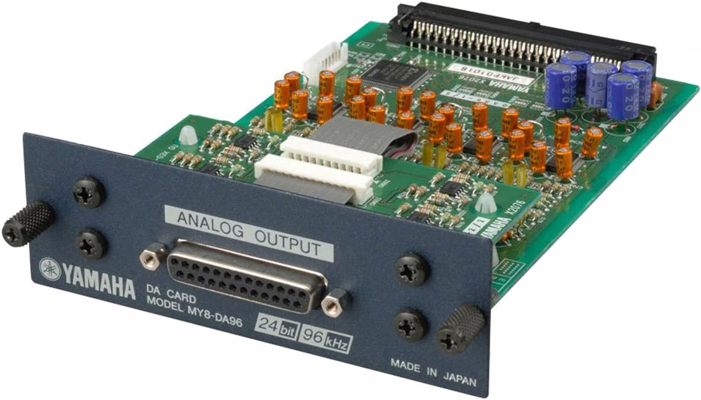 Yamaha MY8DA96 8-Channel 24-Bit/96kHz Analog Line-Level Output Interface Card