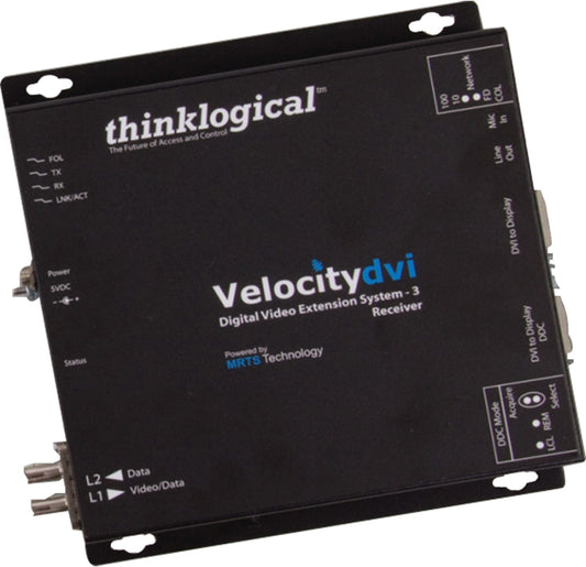 Think Logical VELOCITYAN3RX Fiber Neutrik Receiver - DVI