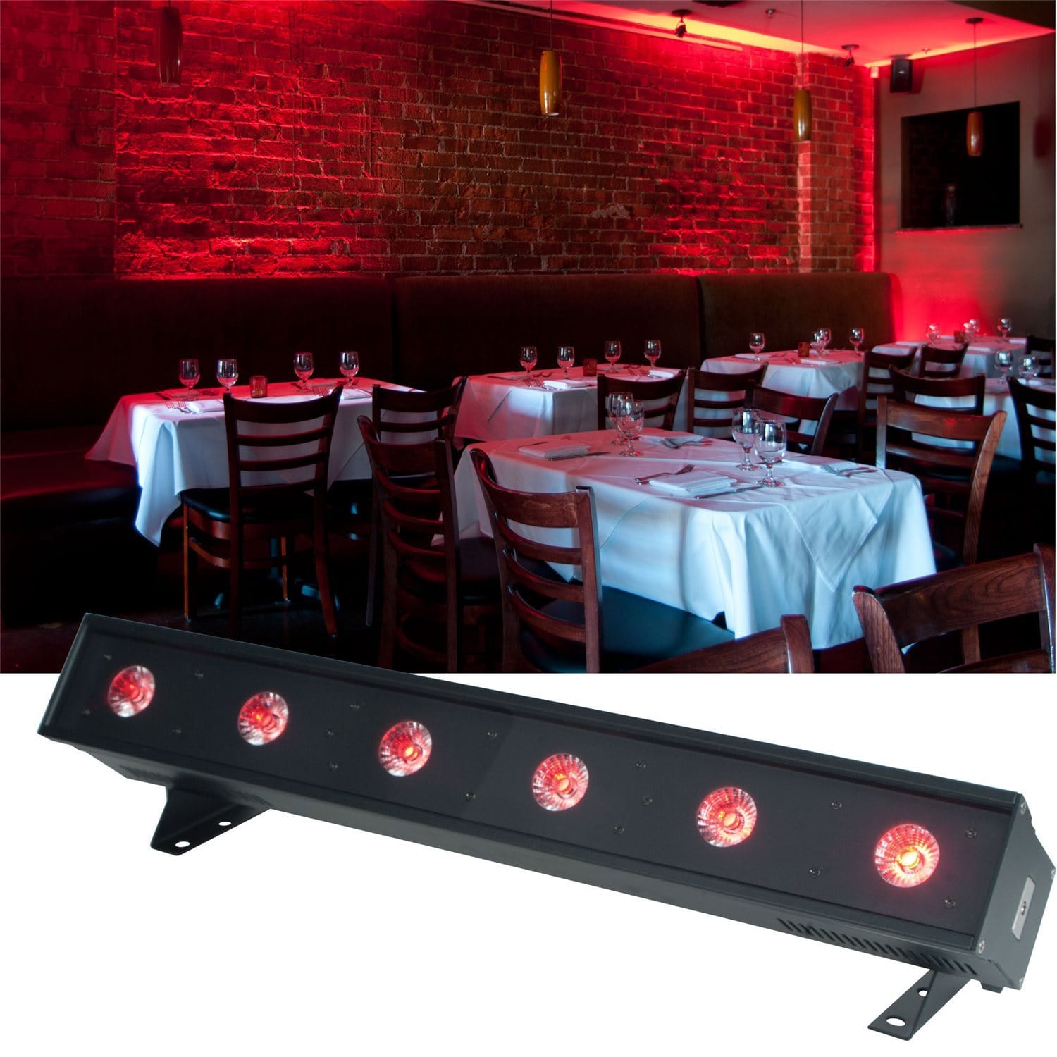 ADJ American DJ Ultra Hex Bar 6 RGBAW Plus UV LED Wash Light