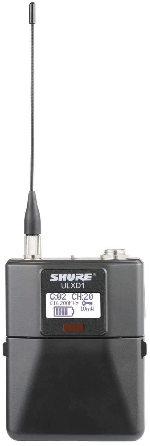 Shure ULXD1 Digital Wireless Bodypack Transmitter G50