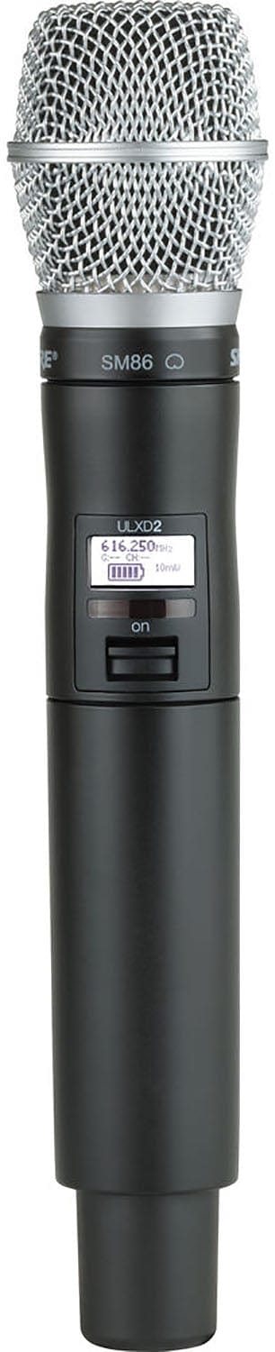 Shure ULXD2/SM86 Digital Handheld Transmitter with SM86 Capsule - G50 Band