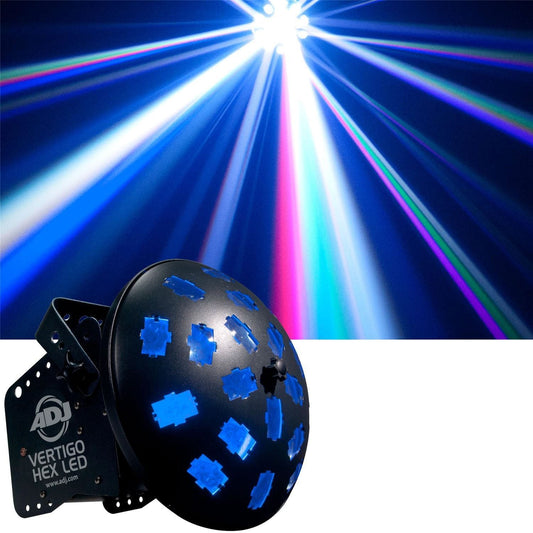 ADJ American DJ Vertigo HEX LED Moonflower LED Effect Light