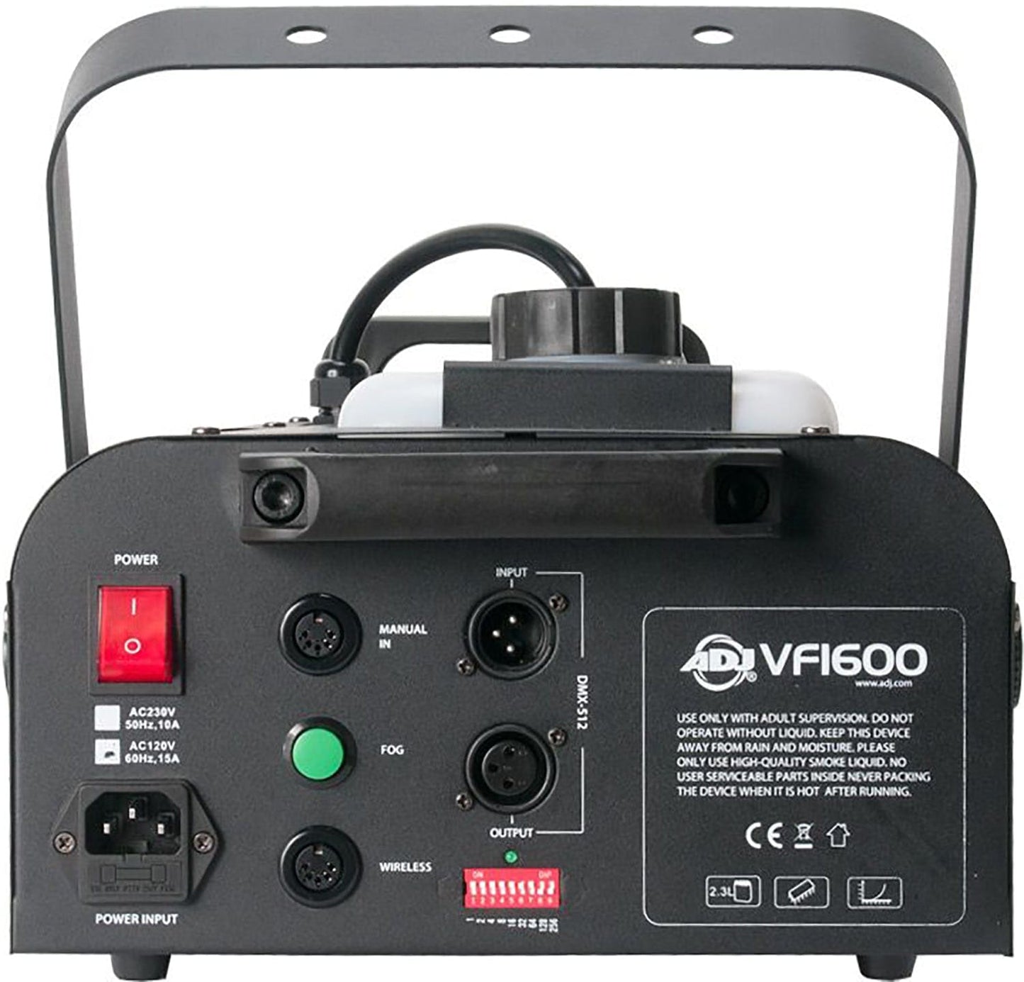 ADJ American DJ VF1600-EP 1500 Watt Value Fogger with Wired Digital Communication Network