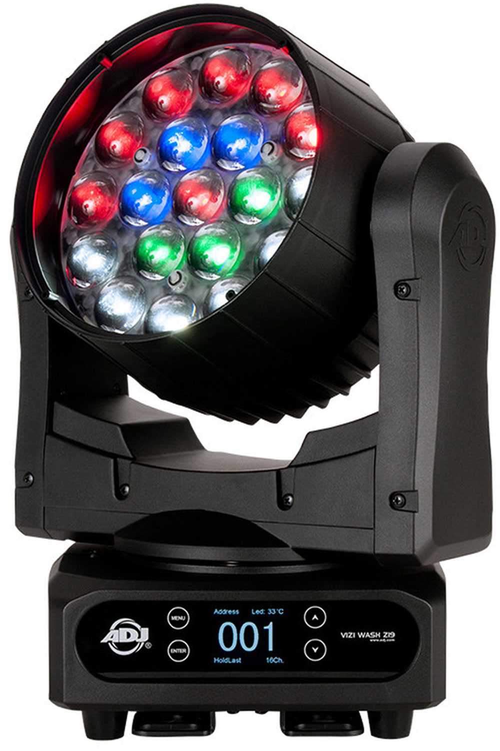 ADJ American DJ Vizi Wash Z19 380W RGBW Moving Head Wash with Zoom