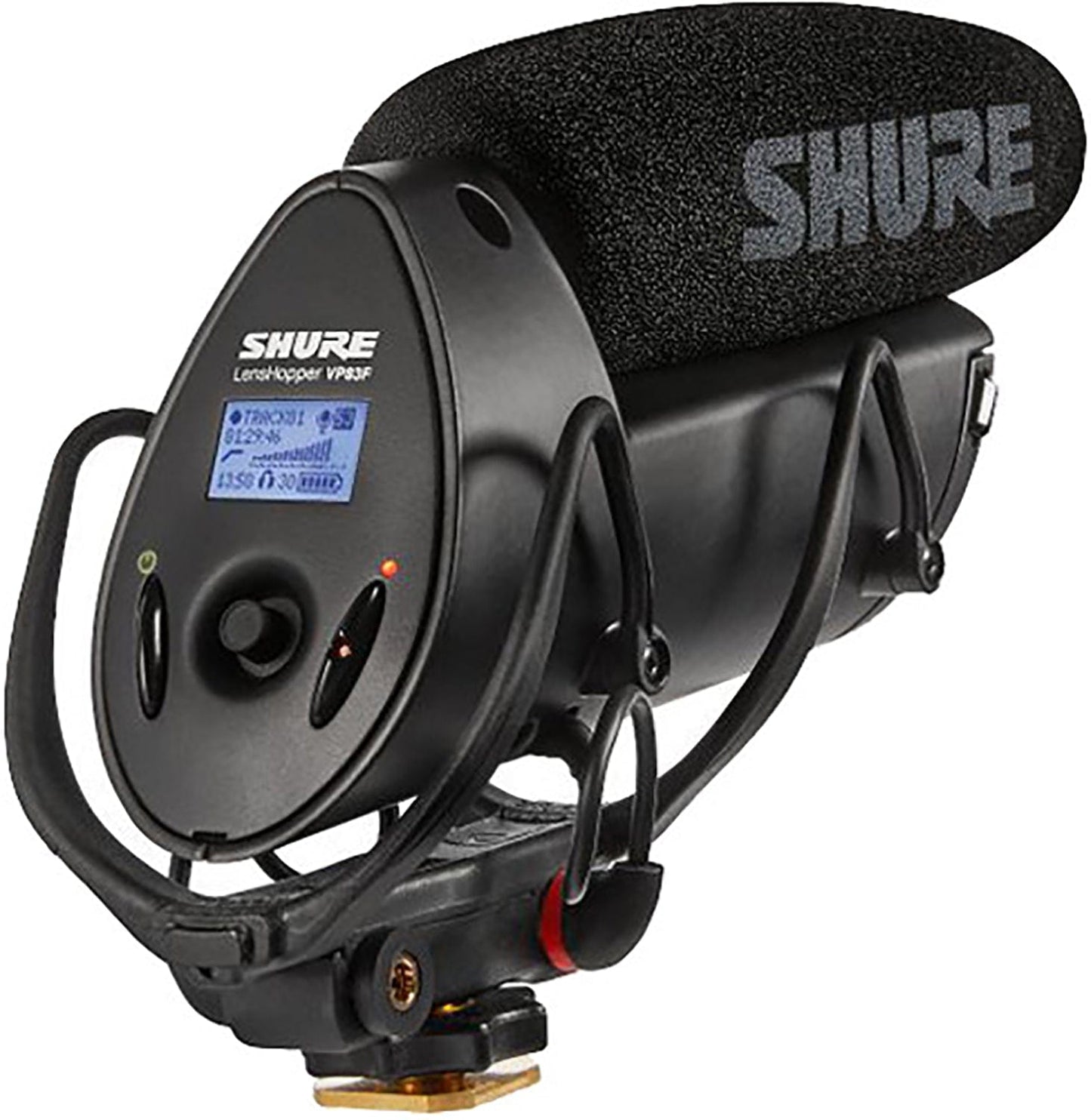 Shure VP83F Lenshopper Camera-Mount Shotgun Microphone with Integrated Flash Recording