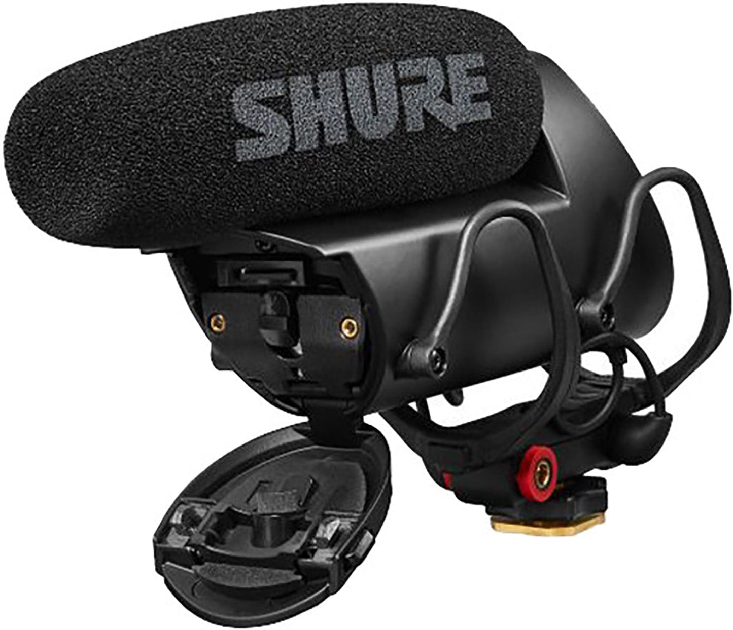 Shure VP83F Lenshopper Camera-Mount Shotgun Microphone with Integrated Flash Recording