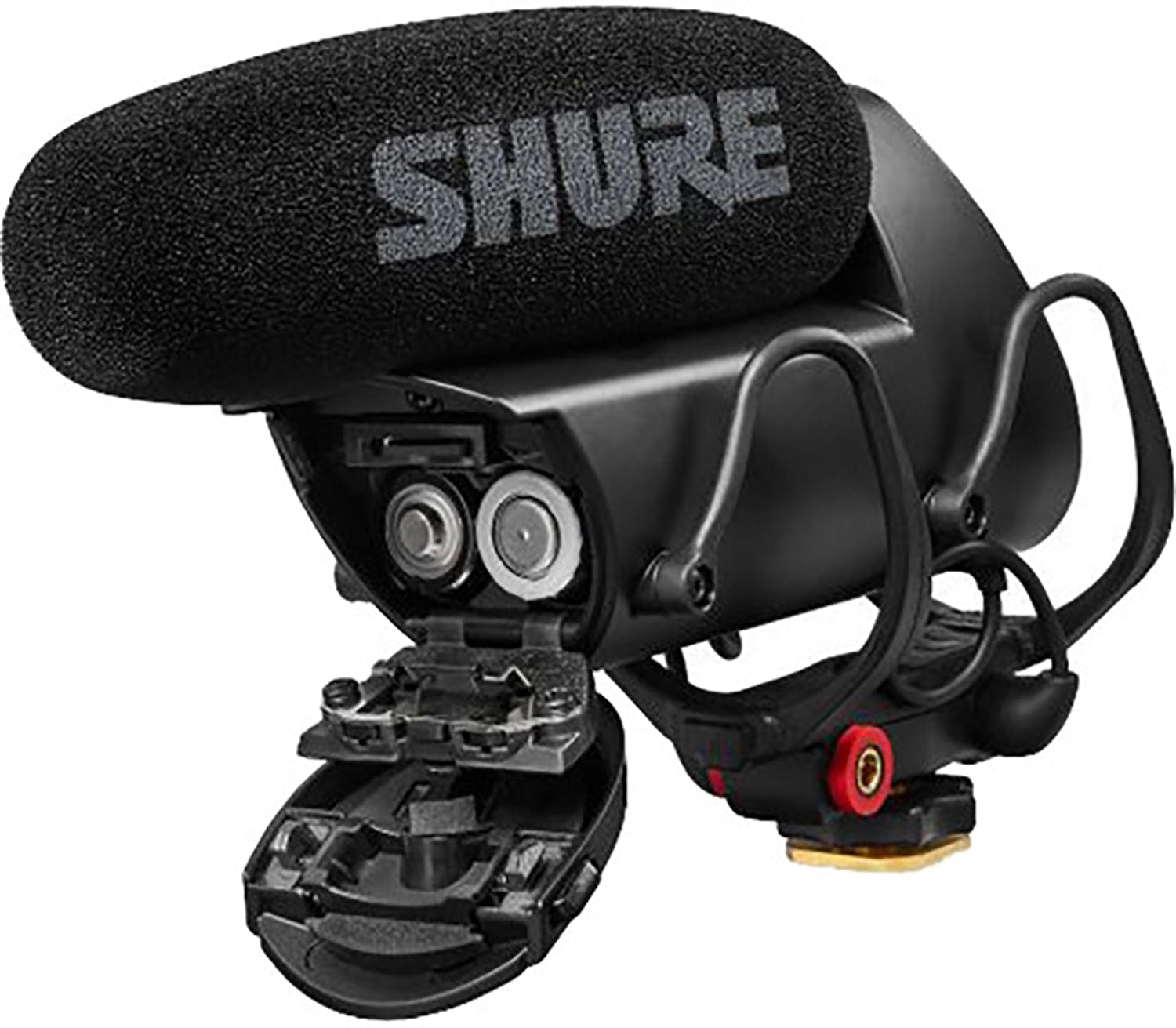 Shure VP83F Lenshopper Camera-Mount Shotgun Microphone with Integrated Flash Recording