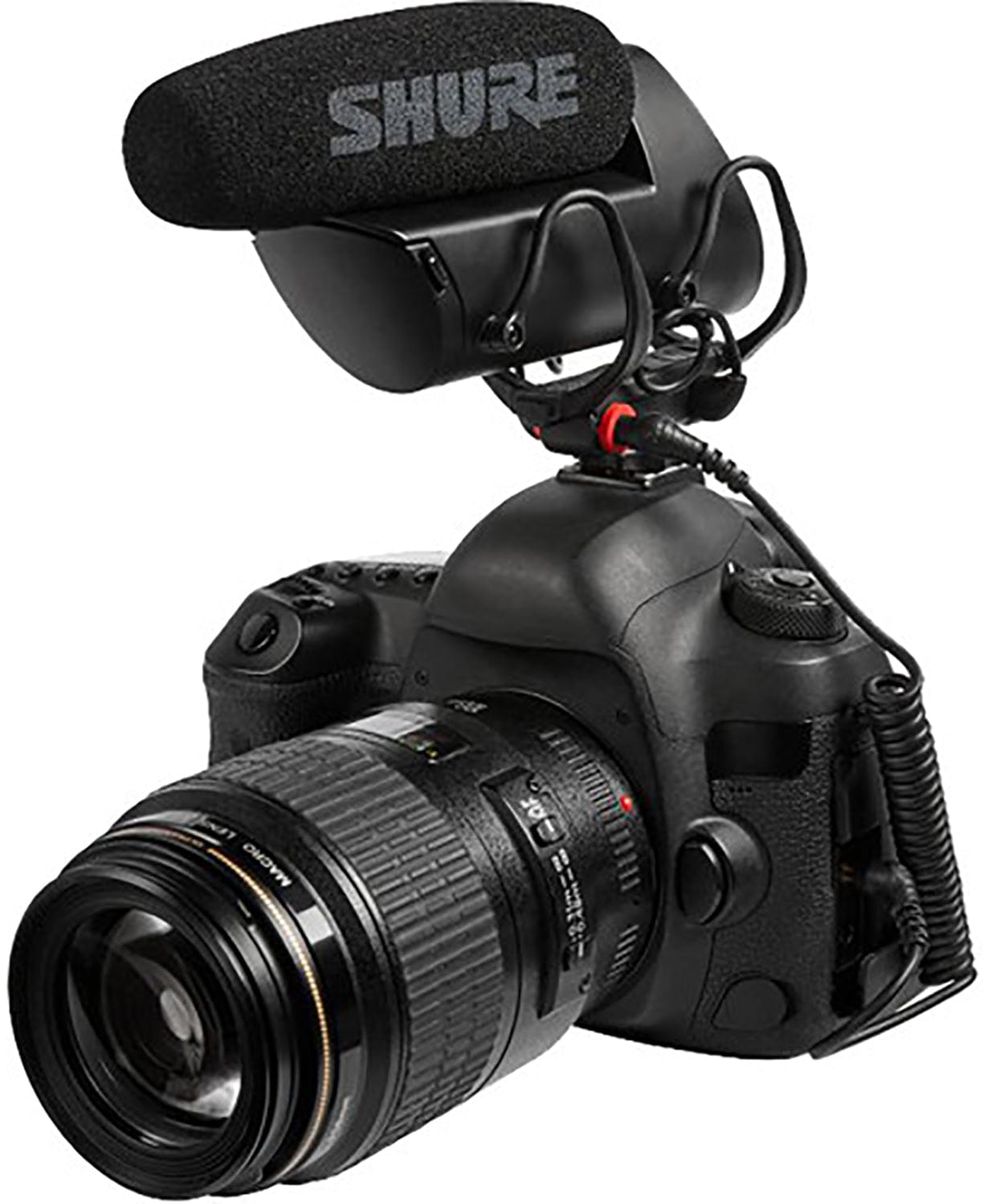 Shure VP83F Lenshopper Camera-Mount Shotgun Microphone with Integrated Flash Recording