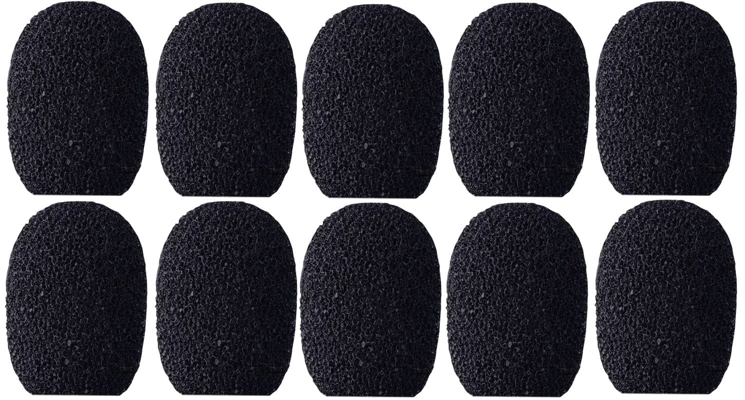 AKG 6500H00460 / W81 (10 Pack) Windscreens for LC81 MD MicroLite Microphones - Black