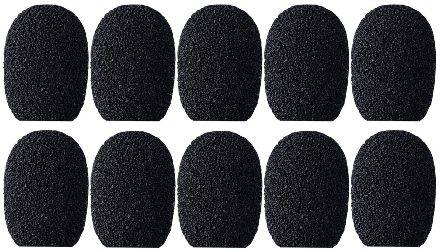 AKG 6500H00420 / W82 (10 Pack) Windscreens for LC82 MD MicroLite Microphones - Black