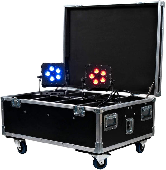 ADJ American DJ Wi Flight Case for 8 WiFLY Pars