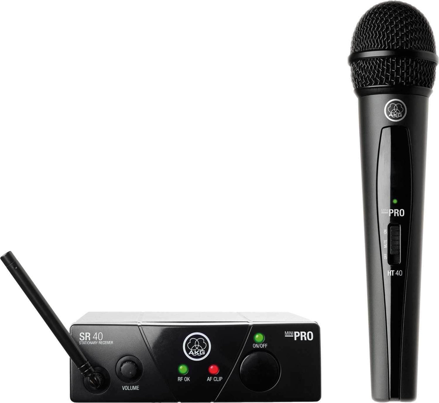 AKG WMS 40 Mini Vocal Wireless Handheld Microphone