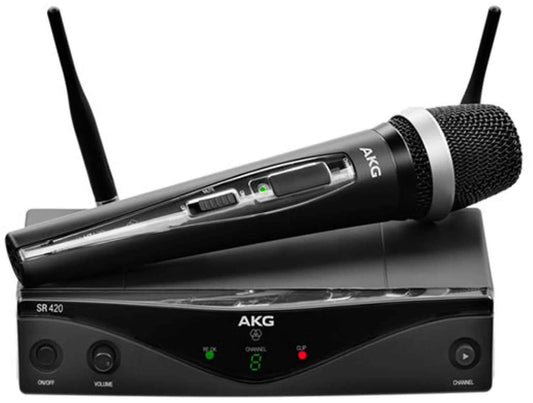 AKG WMS420 Wireless Handheld Microphone with D5 Cap