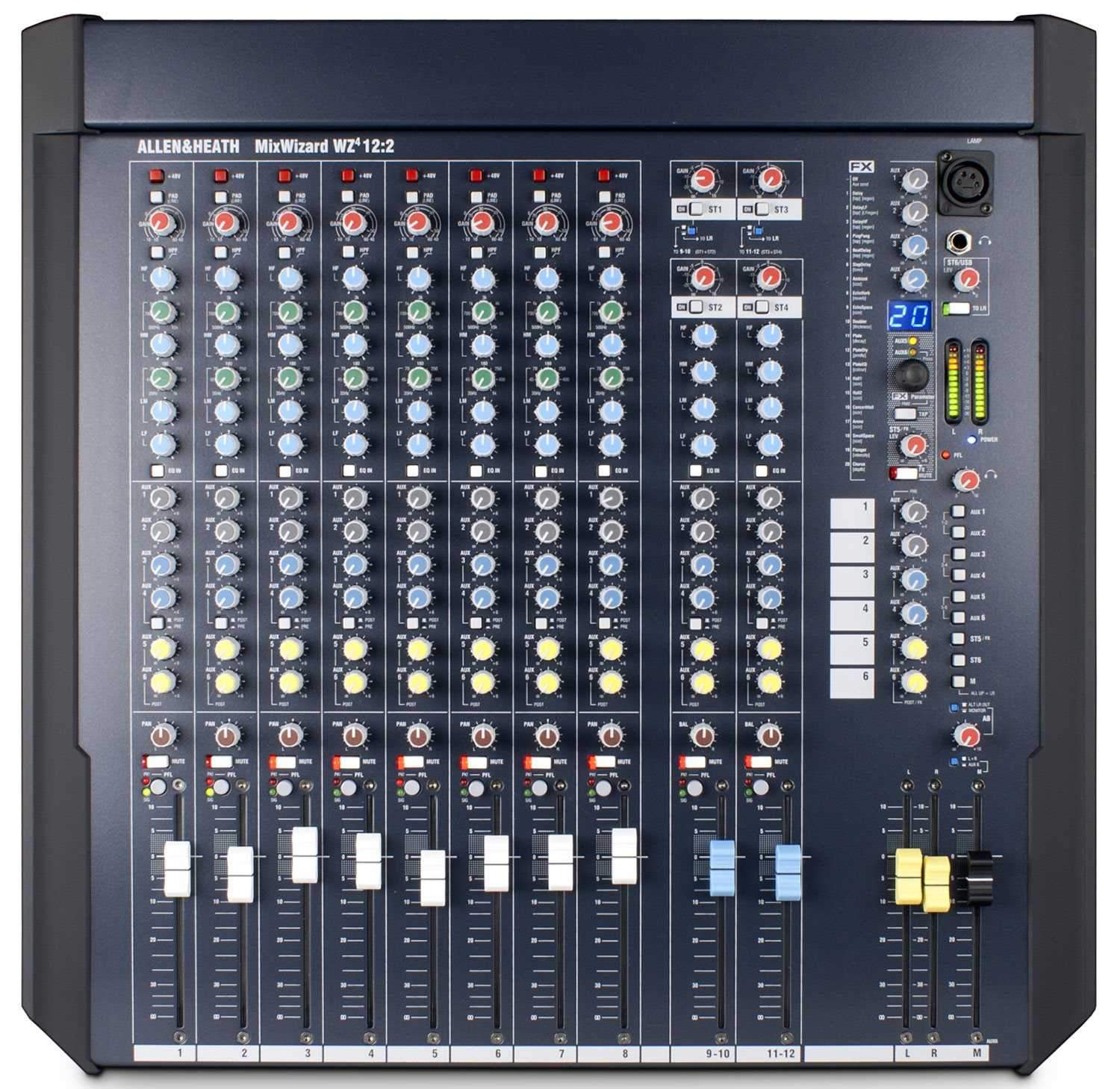 Allen & Heath Mix Wizard 12-Channel 2-Bus Mixer