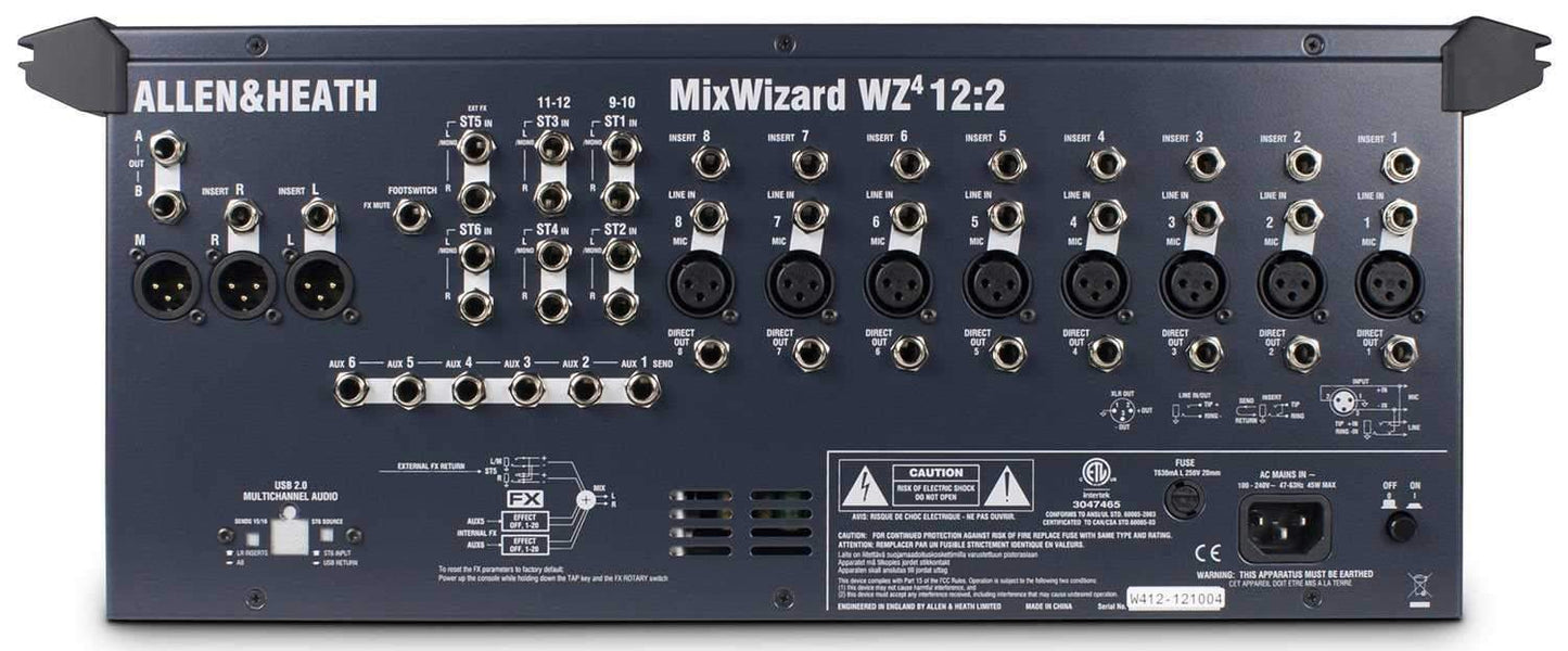 Allen & Heath Mix Wizard 12-Channel 2-Bus Mixer