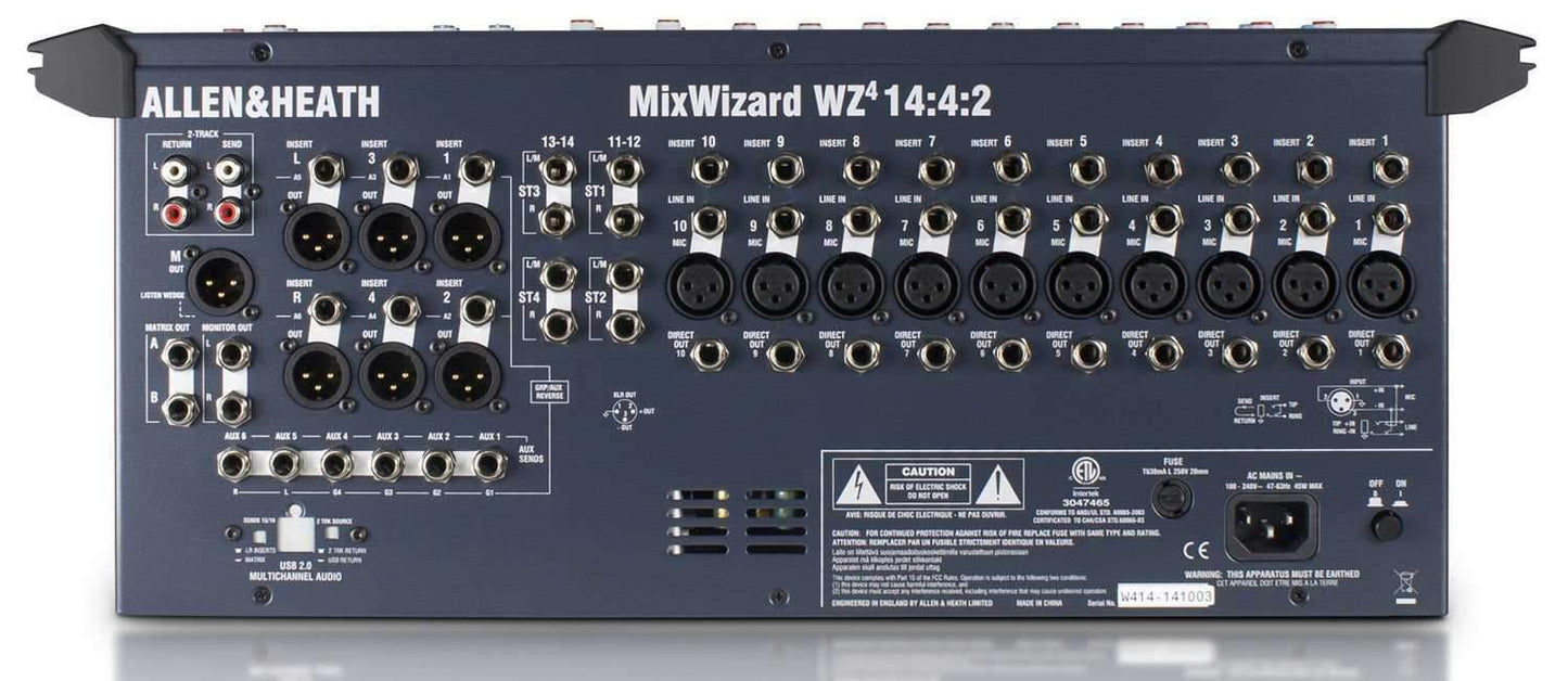 Allen & Heath Mix Wizard 14-Channel 4-Bus Mixer