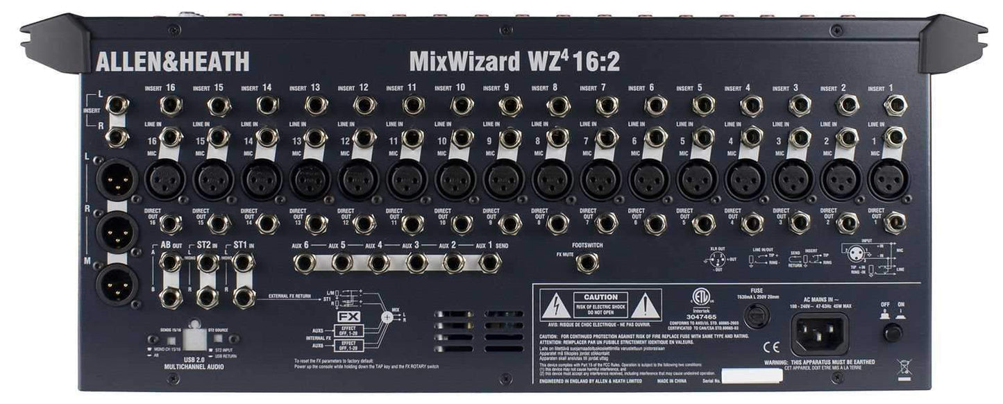 Allen & Heath Mix Wizard WZ4 16-Channel Desk & Rackmountable Mixer