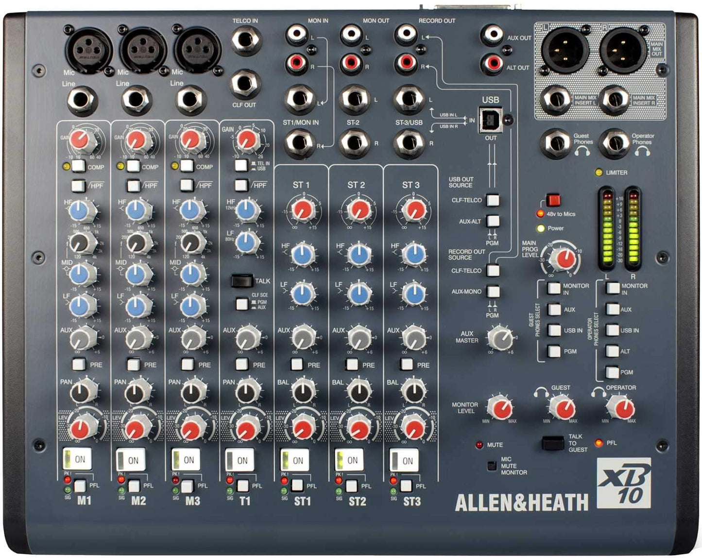 Allen & Heath XB10 Compact Broadcast Console