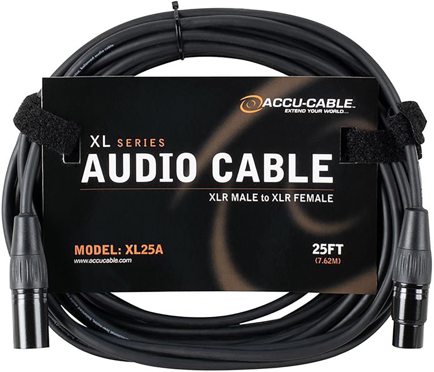 Accu-Cable XL25A 25-Foot XLR Audio Cable