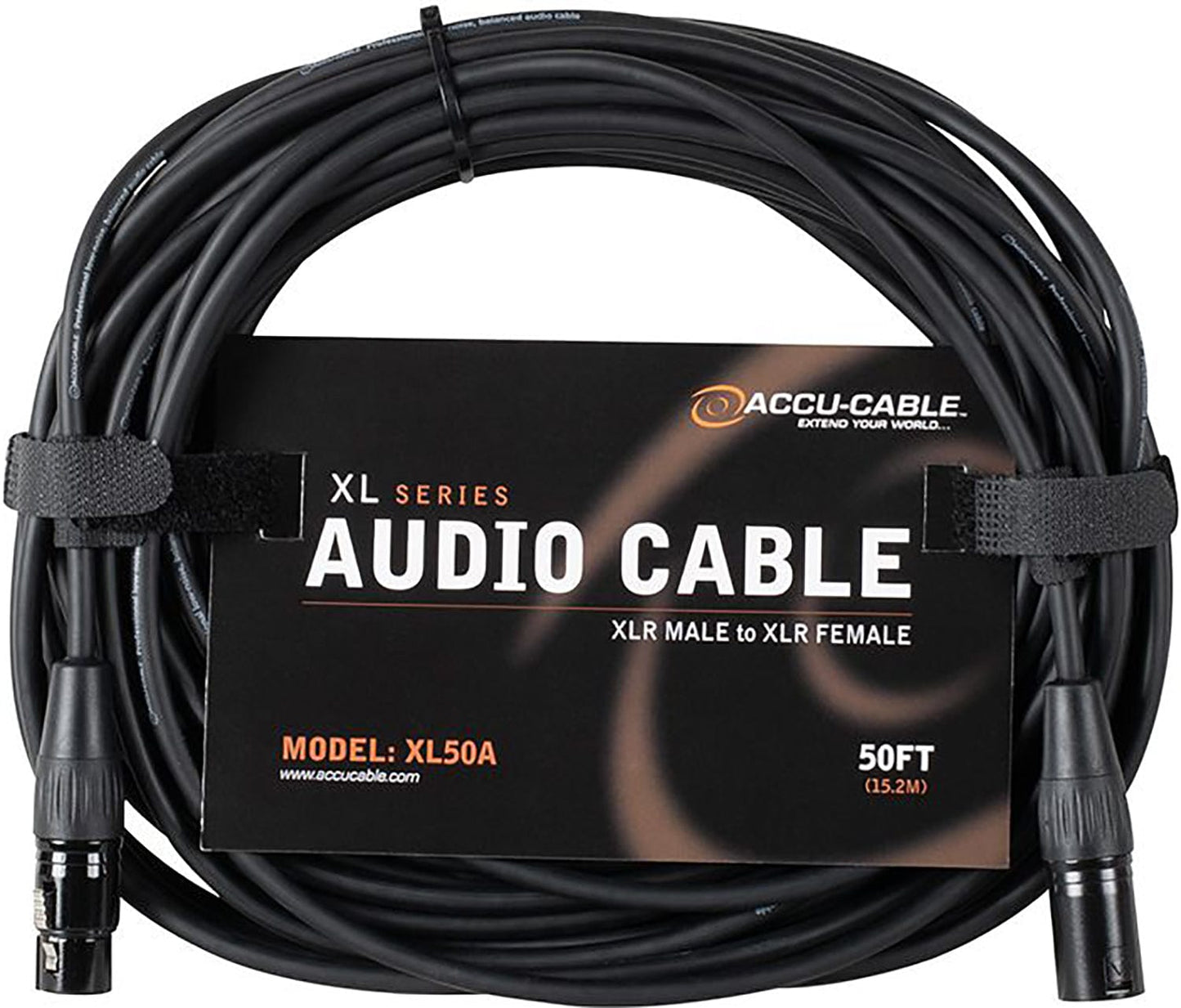 Accu-Cable XL50A 50-Foot XLR Audio Cable