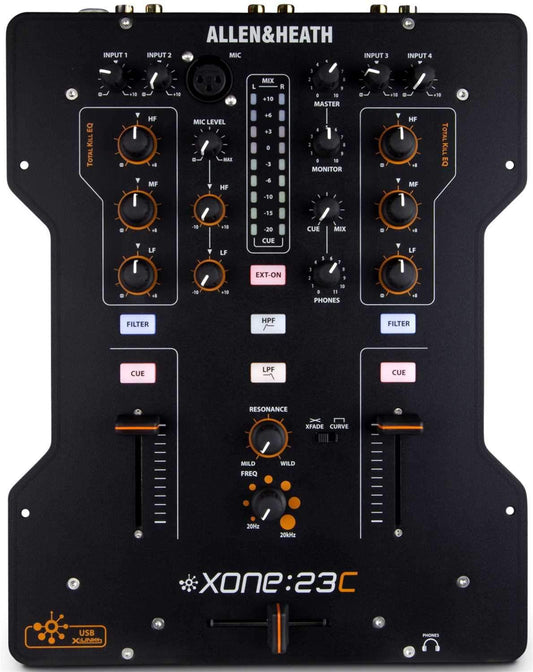 Allen & Heath XONE 23C 2-Channel DJ Mixer