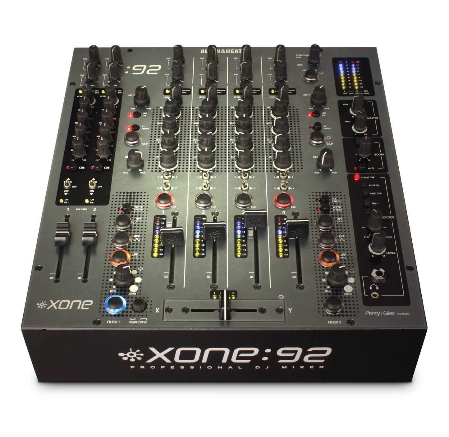 Allen & Heath Xone 92 Fader 6-Ch Club DJ Mixer