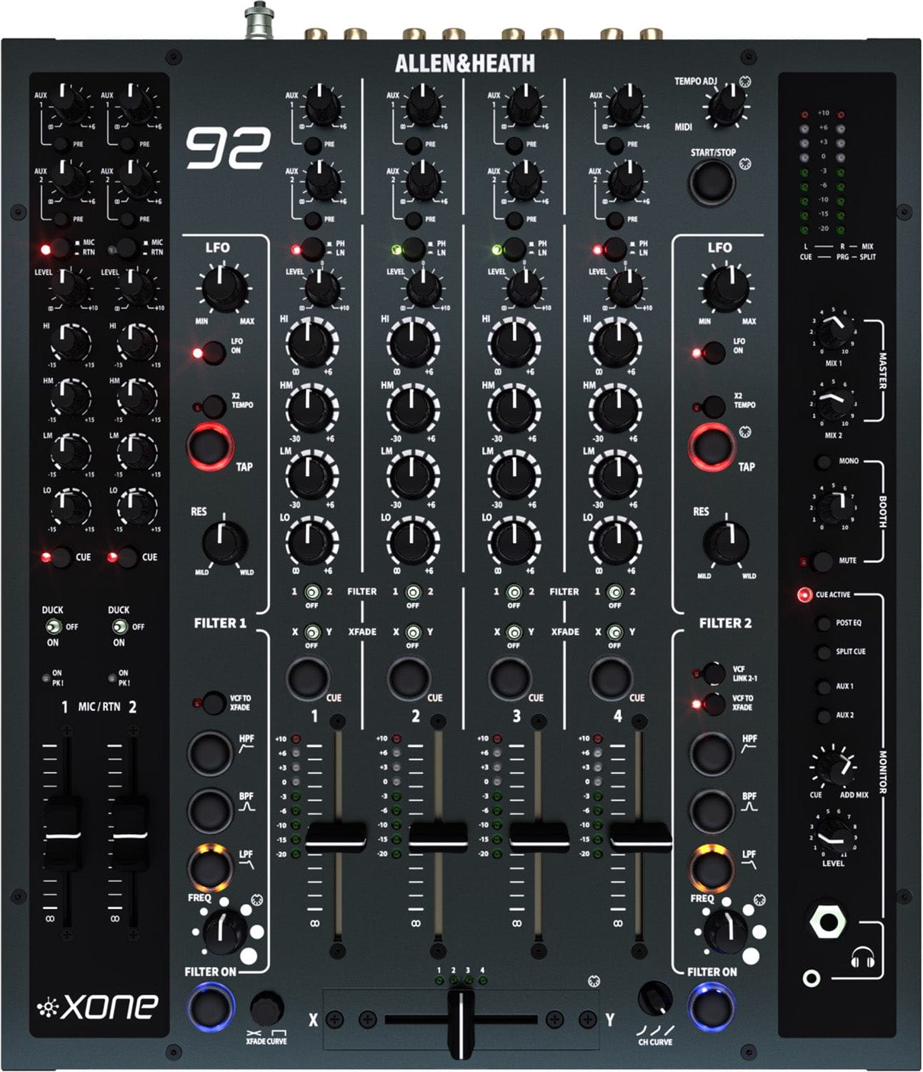 Allen & Heath XONE 92 MK2 Analog 4-Channel Club DJ Mixer