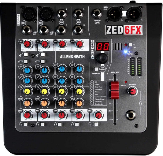 Allen & Heath ZED6FX 6-Channel Mixer