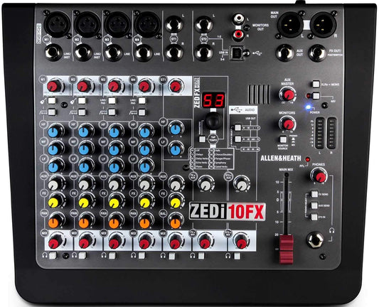 Allen & Heath ZEDI10FX 10-Channel Mixer