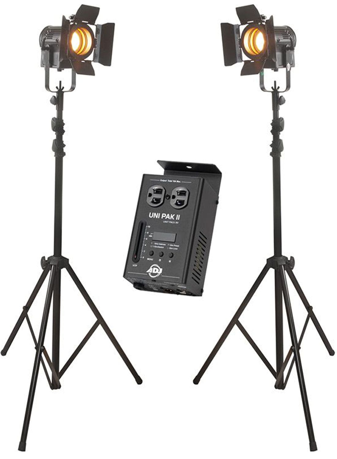 ADJ American DJ Starter Stream Pak w/ 2 LED Studio Lights