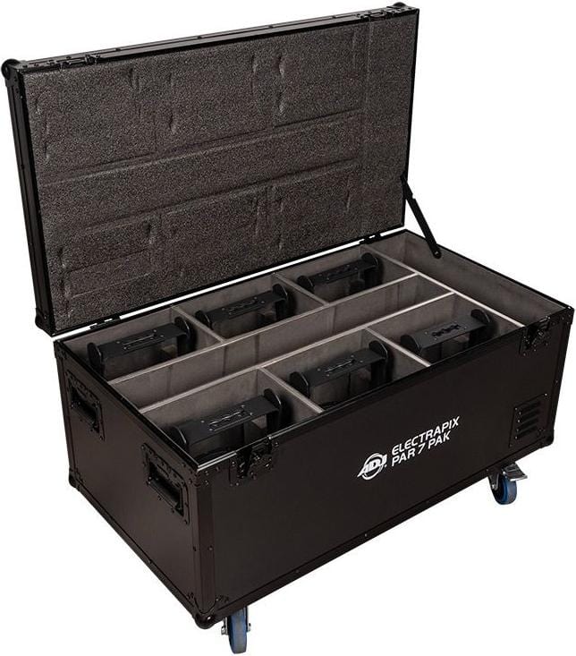 ADJ American DJ ELE738 ElectraPix Par 7 Pak - 6x ElectraPix Par 7 Units with Case